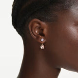 Swarovski Chroma drop earrings Mixed cuts, Multicolored, Gold-tone plated 5738478