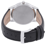 Citizen AW1780-09L Classic – Men’s Eco-Drive Stainless Steel Blue Dial Black Leather Strap Watch