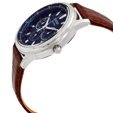 Citizen Corso BU2070-12L Men's Eco-Drive Watch – Blue Dial, Brown Leather Strap