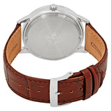 Citizen Corso BU2070-12L Men's Eco-Drive Watch – Blue Dial, Brown Leather Strap