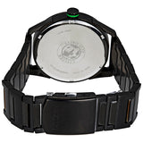 Citizen BM6985-55E CTO Drive – Men’s Eco-Drive Black Ion-Plated Stainless Steel Black Dial 42mm Watch with Green Accents