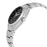 Eco Drive Black Dial Titanium Ladies Watch