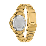 Citizen BN0262-59W Promaster Diver – Men’s Eco-Drive Gold-Tone Stainless Steel Green Dial 200M Dive Watch