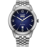 Citizen AW0150-53L Rolan – Men’s Eco-Drive Stainless Steel Blue Dial Day-Date Watch
