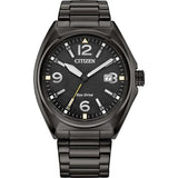 Citizen AW1575-59E Sport – Men’s Eco-Drive Stainless Steel Black Dial 42mm Watch