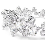 Swarovski Constella bracelet Mixed cuts, White, Rhodium plated
