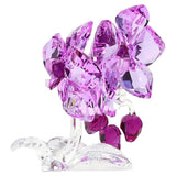 Swarovski Crystal Flowers Orchid Figurine 5520373 – Pink & Purple Crystal Sculpture