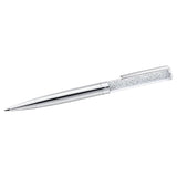 Swarovski Crystalline Ballpoint Pen 5224384 – Silver Tone, Chrome Plated