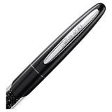 Swarovski Crystalline Nova rollerball pen Black, Chrome plated