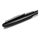 Swarovski Crystalline Nova rollerball pen Black, Chrome plated