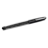 Swarovski Crystalline Nova rollerball pen Black, Chrome plated