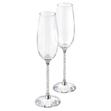 Swarovski Crystalline Toasting Flutes (Set of 2) – Model 255678