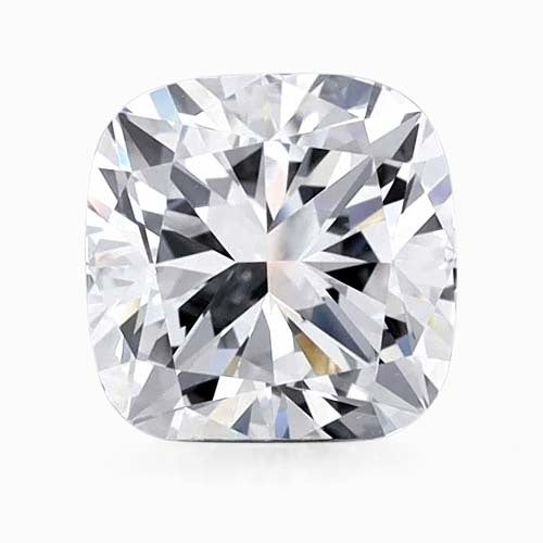 GIA 2.58 Carat Cushion Modified Lab-Grown Diamond