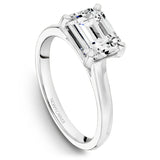 Noam Carver B353-02WM-FCYA – Emerald-Cut Diamond Engagement Ring, 14K/18K Gold or Platinum