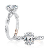 A.JAFFE Diamond Engagement Ring