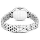 Swarovski Dextera Octagon watch Swiss Made, Metal bracelet, Silver tone, Stainless steel