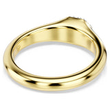 Swarovski Dextera ring Mixed cuts, White, Gold-tone plated
