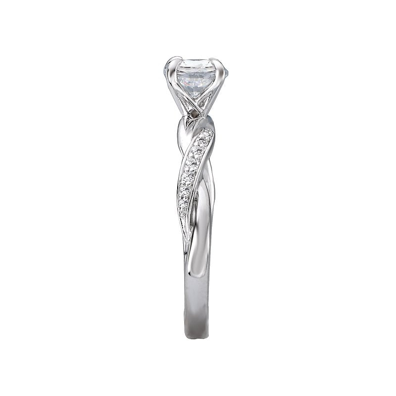 Classic Semi-Mount Diamond Ring