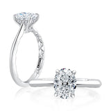 A.Jaffe Classic Engagement Ring