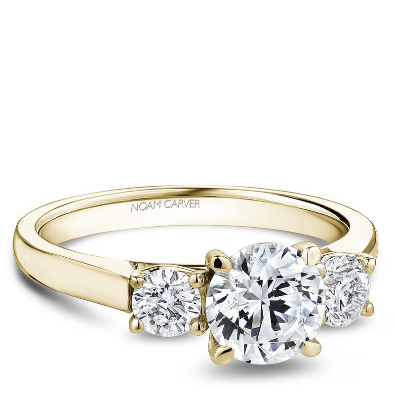 Noam Carver Engagement Ring B504-01WM-100A