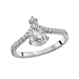Romance Diamond Semi-Mount Engagement Ring