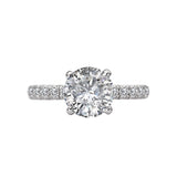 Romance Semi-Mount Diamond Engagement Ring