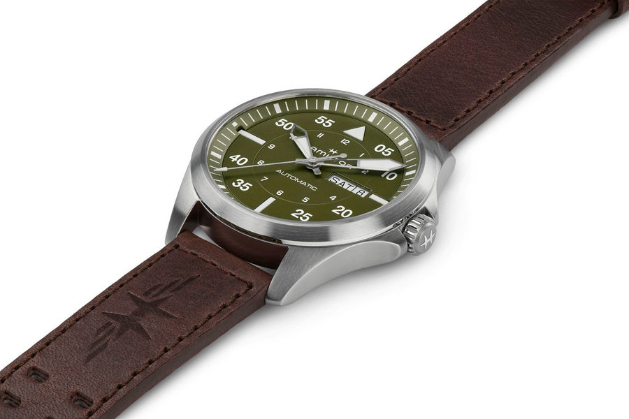 Khaki Aviation - Pilot Day Date Auto