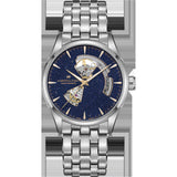 Hamilton Jazzmaster – 42mm Automatic Swiss Watch with Blue Aventurine Dial & Stainless Steel Bracelet (H32705140)