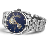 Hamilton Jazzmaster – 42mm Automatic Swiss Watch with Blue Aventurine Dial & Stainless Steel Bracelet (H32705140)