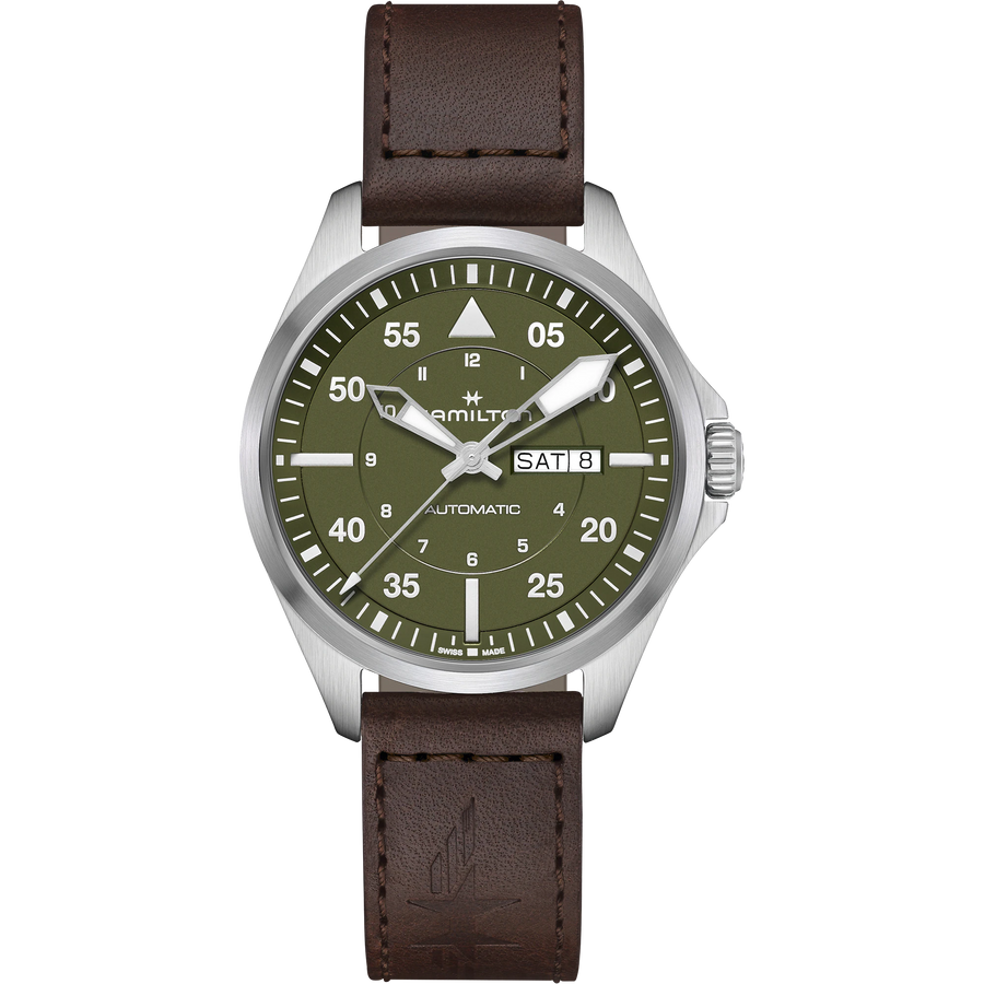 Khaki Aviation - Pilot Day Date Auto