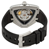 Hamilton Ventura – 42mm x 45mm Automatic Swiss Watch with Black Dial & Rubber Strap (H24555331)