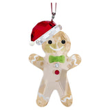 Swarovski 5627607 Holiday Cheers Gingerbread Man Ornament – Multicolor Crystal, Festive Collectible