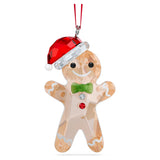 Swarovski 5627607 Holiday Cheers Gingerbread Man Ornament – Multicolor Crystal, Festive Collectible