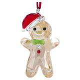 Swarovski 5627607 Holiday Cheers Gingerbread Man Ornament – Multicolor Crystal, Festive Collectible