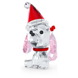 Swarovski 5625662 Holiday Cheers French Bulldog Figurine – Multicolor Crystal, Festive Ornament Design