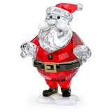 Swarovski 5630337 Holiday Cheers Santa Claus Figurine – Red Crystal, Festive Collectible