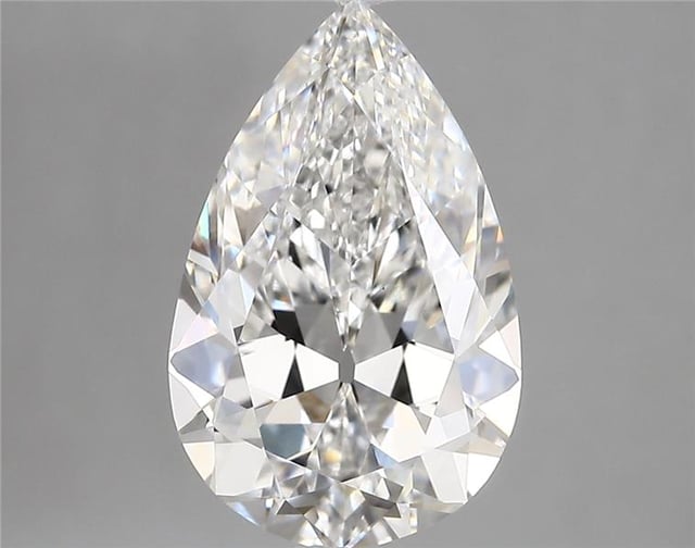IGI 4.00 Carat E-VVS2 Good Cut Pear Lab-Grown Diamond