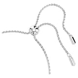Swarovski Imber bracelet Mixed round cuts, Blue, Rhodium plated 5719282