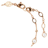 Swarovski Imber bracelet Round cut, White, Rose gold-tone plated
