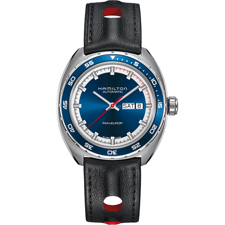 Hamilton Watch American Classic - Pan Europ Day Date Auto H35405741