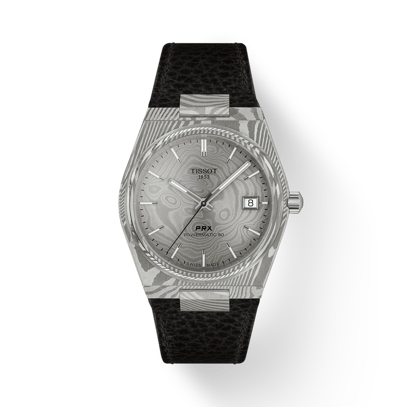 Tissot PRX Damascus Steel 38mm