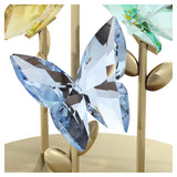 Swarovski 5619219 Jungle Beats Butterfly Bell Jar – Multicolor Crystal Figurine, Glass Dome Display