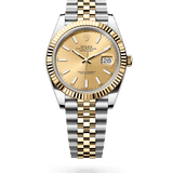Rolex Watch 41MM 126333 Datejust Champaign Dial