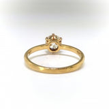 Vintage Tiffany & Co. 14K Yellow Gold Ring – European Cut Diamonds