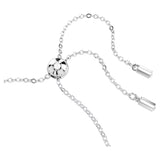Matrix Tennis bracelet Mixed cuts, Blue, Rhodium plated
