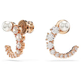 Matrix hoop earrings