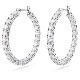 Matrix hoop earrings