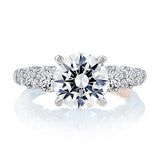 Seven Stone Round Diamond Engagement Ring