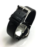 Citizen Eco-Drive Axiom AU1065-07E – Black Dial, Black Leather Strap, Minimalist Men’s Watch