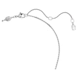 Mesmera pendant Mixed cuts, Green, Rhodium plated